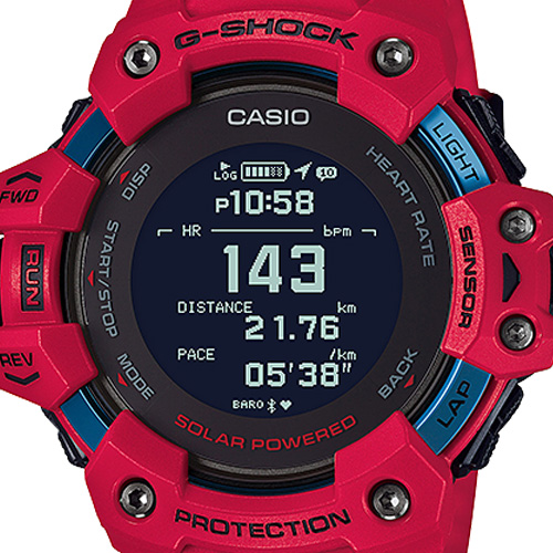 chi tiết mắt đồng hồ casio g shock GBD-H1000-4DR