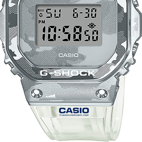 dây nhựa đồng hồ casio g shock GM-5600SCM-1