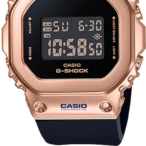 dây nhựa đồng hồ Casio GM-S5600PG-1