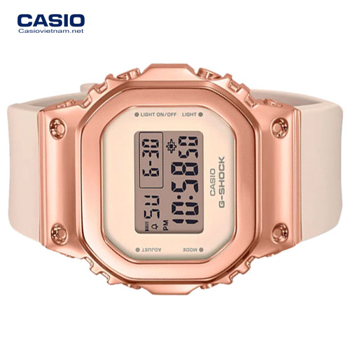 đồng hồ casio GM-S5600PG-4 dành cho nữ