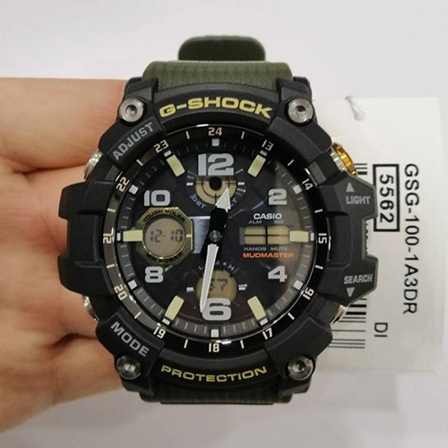 chi tiết đồng hồ GSG-100-1A3DR