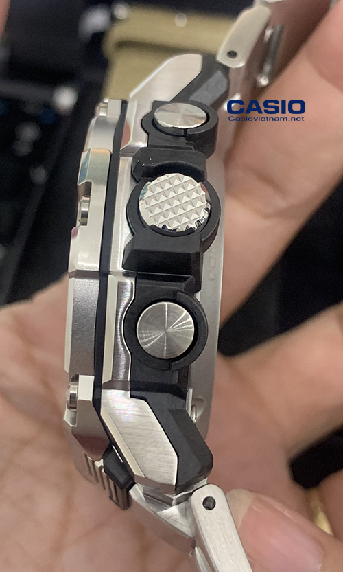 chi tiết nút chỉnh đồng hồ casio GST-B300E-5A