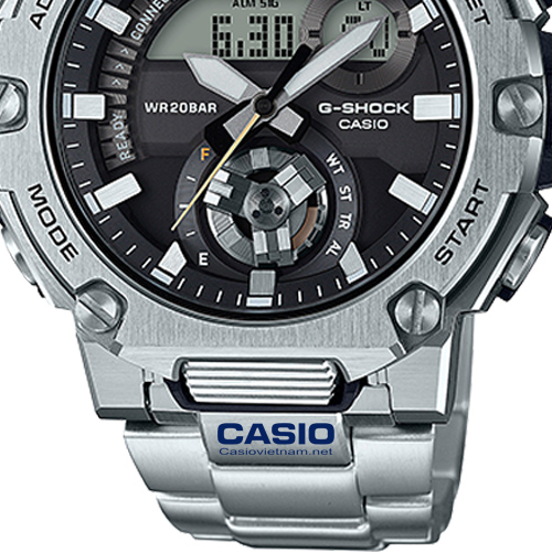 dây kim loại đồng hồ Casio GST-B300SD-1A