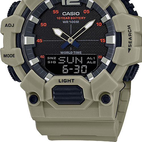 Dây nhựa của đồng hồ Casio HDC-700-3A3VDF