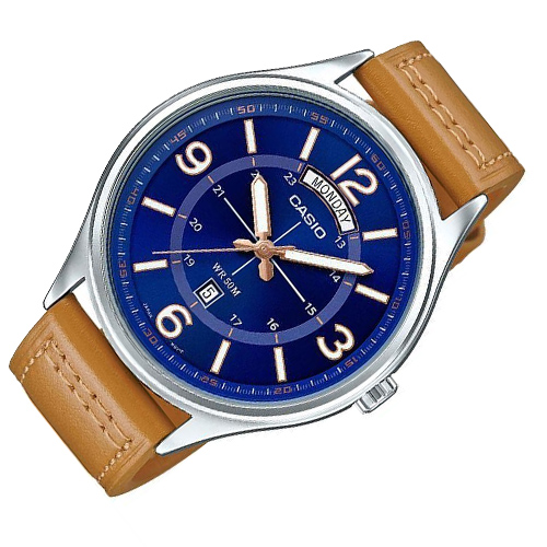 Đồng hồ nam Casio MTP-E129L-2B2VDF cao cấp