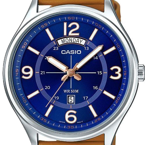 mặt đồng hồ Casio MTP-E129L-2B2VDF