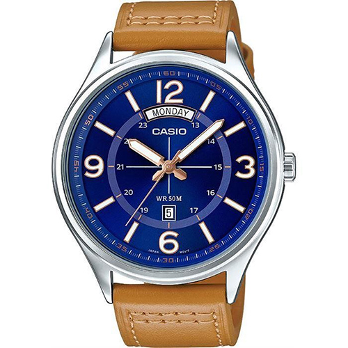 Đồng hồ Casio MTP-E129L-2B2VDF cao cấp