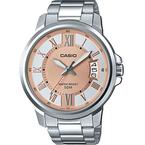 Đồng hồ Casio MTP-E130D-9AVDF dây kim loại