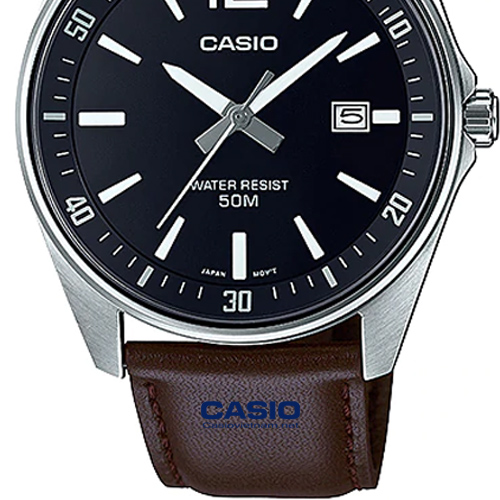 dây da đồng hồ Casio nam MTP-E170L-1B