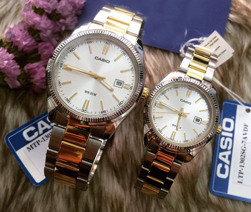 Đồng hồ đôi Casio MTP-1302SG-7AVDF & LTP-1302SG-7AVDF