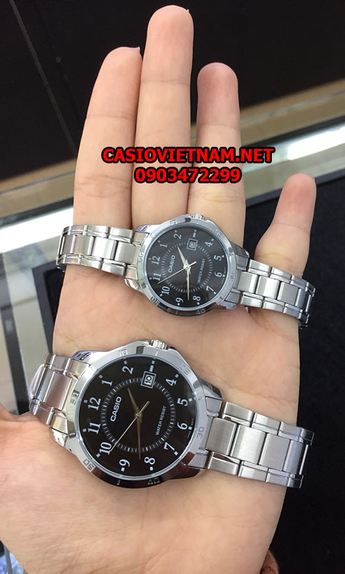 Đồng hồ cặp Casio MTP-V004D-1BUDF Và LTP-V004D-1BUDF