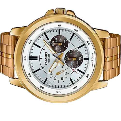 Đồng Hồ Casio Nam MTP-X300G-7EVDF dây kim loại
