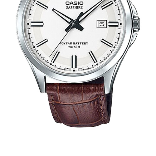Dây da đồng Hồ Casio Nam MTS-100L-7AV