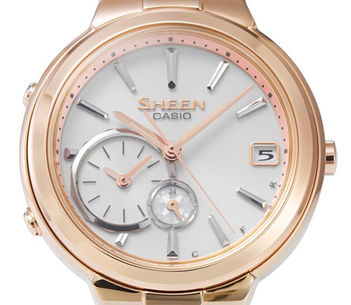 mặt đồng hồ casio sheen SHB-200CG-9ADR