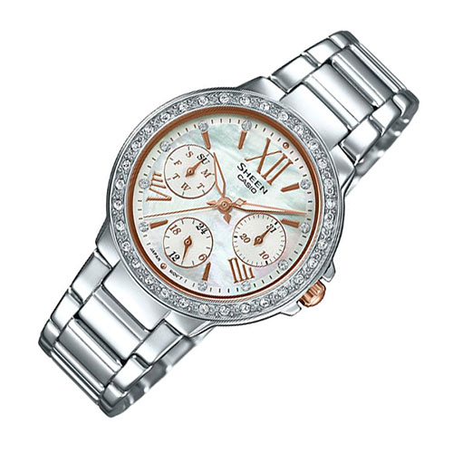 Chi tiết sản phẩm Đồng hồ Casio SHE-3052D-7AUDR Chính hãng Nhật Bản 