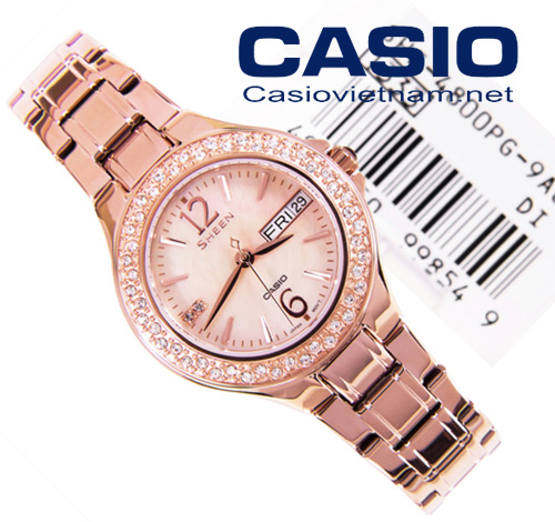 Đồng hồ Casio Sheen SHE-4800SG-9AUDR đẹp mắt