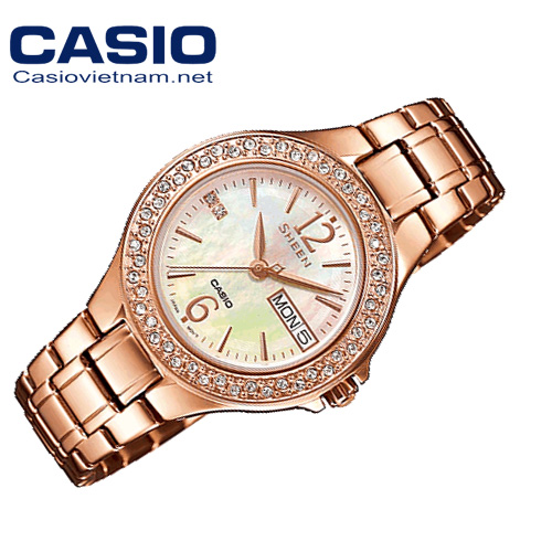 Đồng hồ Casio Sheen SHE-4800SG-9AUDR Chính hãng 