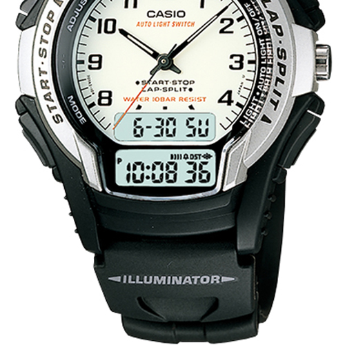dây nhựa đồng hồ casio WS-300-7BVSDF