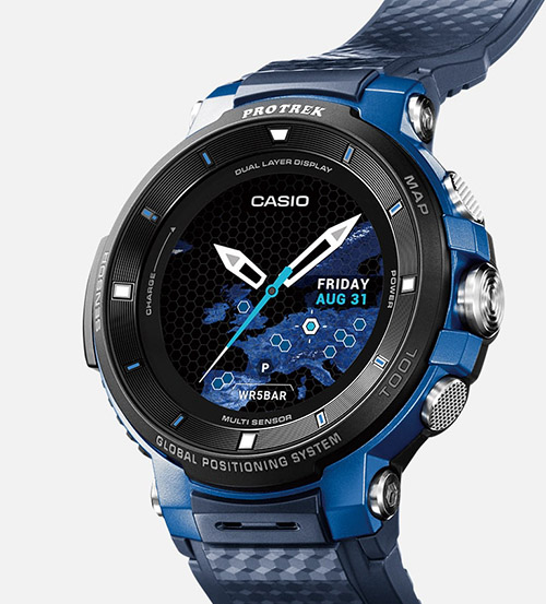 đồng hồ Casio WSD-F30-BU
