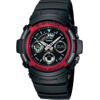 ĐỒNG HỒ NAM CASIO G SHOCK AW-591-4ADR DÂY NHỰA  - VIỀN MẶT MÀU HỒNG